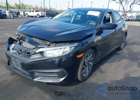 2016 Honda Civic Ex from USA, damaged, VIN 19XFC2F78GE233580